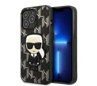 Karl Lagerfeld Monogram Ikonik Patch KLHCP13LPMNIKBK do iPhone 13 Pro / 13