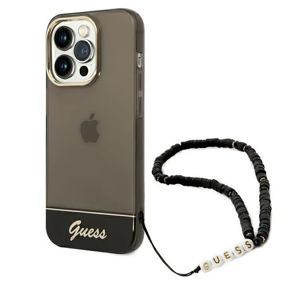 Guess Translucent Pearl Strap GUHCP14XHGCOHK do iPhone 14 Pro Max