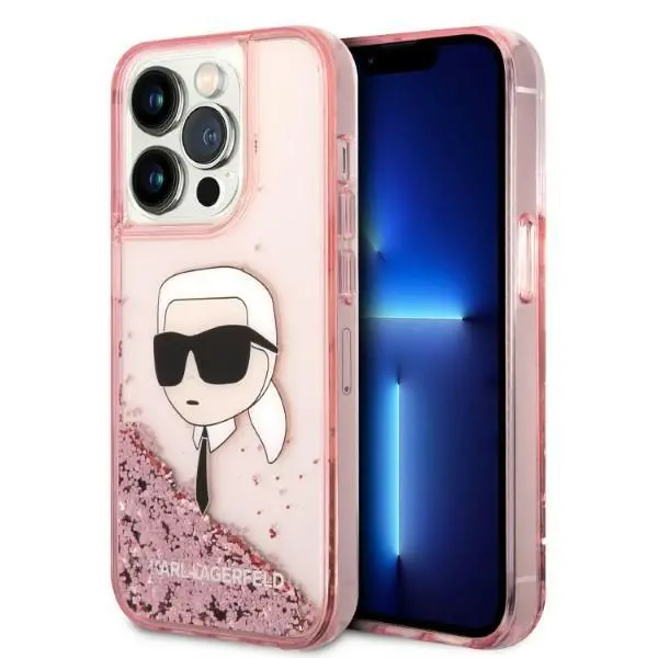 Karl Lagerfeld Glitter Karl Head KLHCP14XLNKHCP do iPhone 14 Pro Max