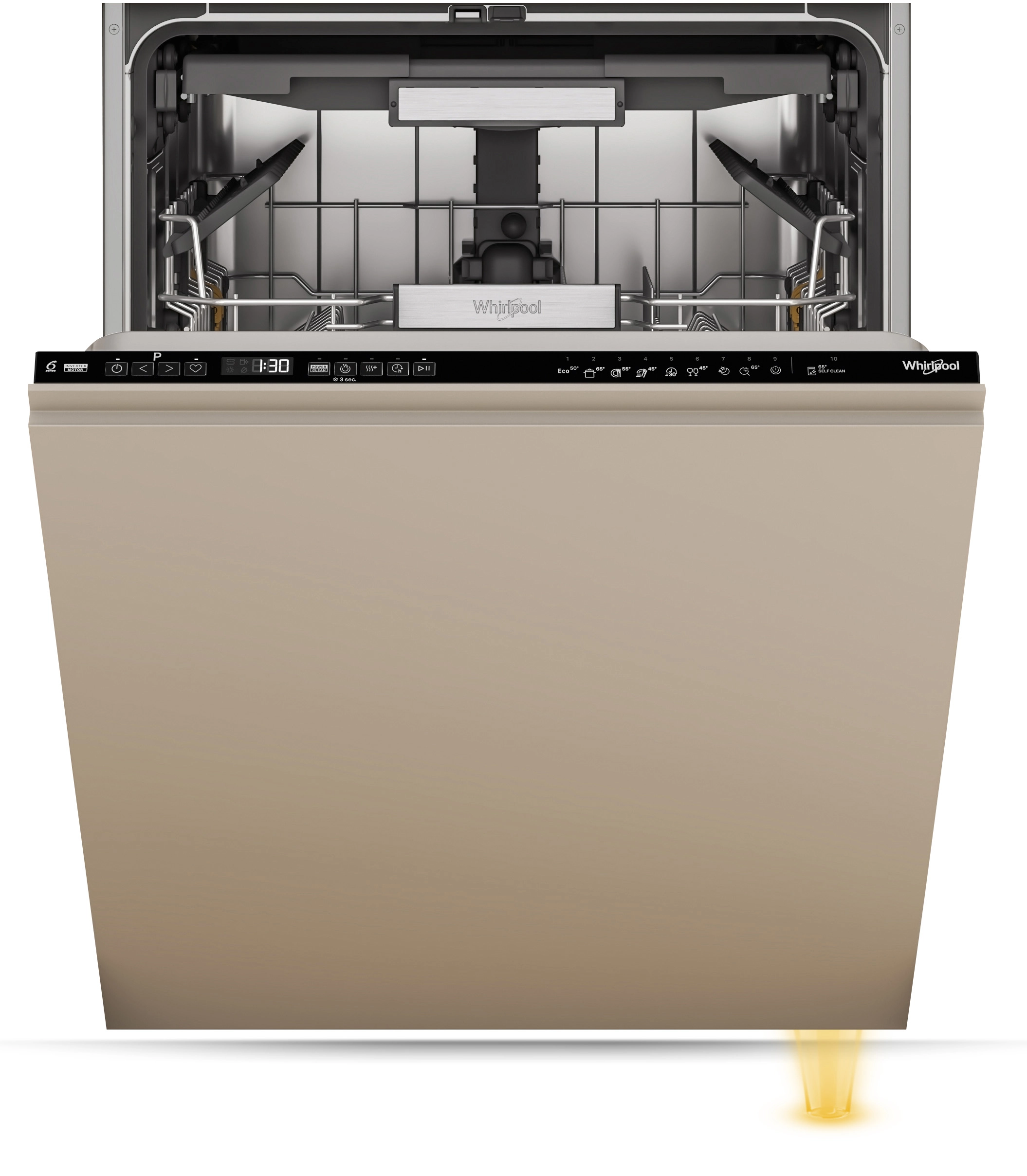 Whirlpool W7I HP40 L MaxiSpace 60cm Automatyczne otwieranie drzwi Szuflada na sztućce