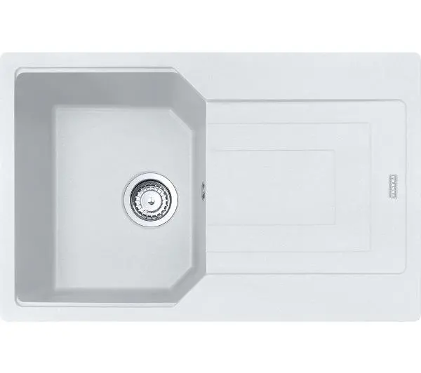 Franke Urban UBG 611-78 Granitowy Biały polarny
