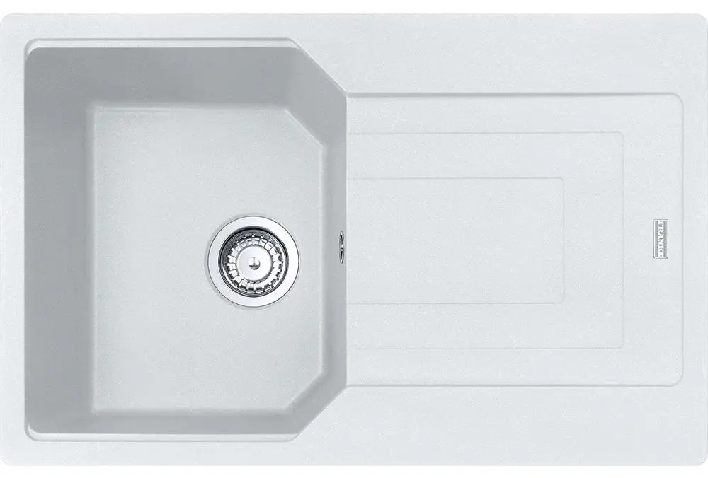 Franke Urban UBG 611-78 Granitowy Biały polarny