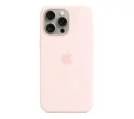 Apple silikonowe z MagSafe do iPhone 15 Pro Max Jasno-różowy