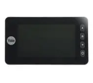 Yale DDV 5800 4,3" 0,3Mpix Nagrywanie Dzwonek Czarno-srebrny