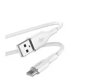 Puro ICON Soft PUUSBCICONWHI USB-A do USB-C 1,5m Biały