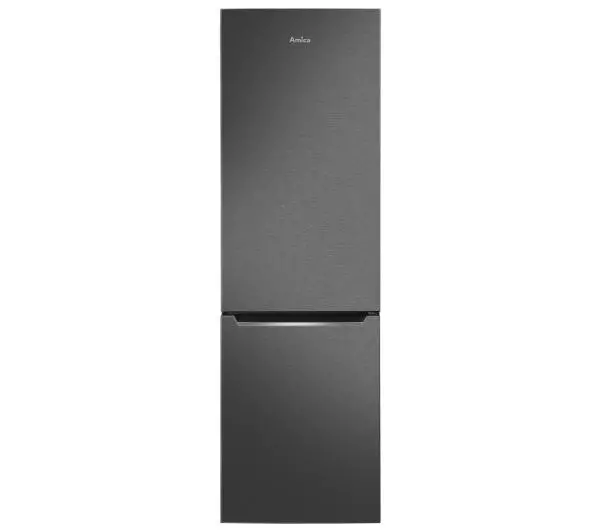 Amica FK299.2FTZH(E) Pełny No Frost 180cm Komora świeżości Czarny Inox