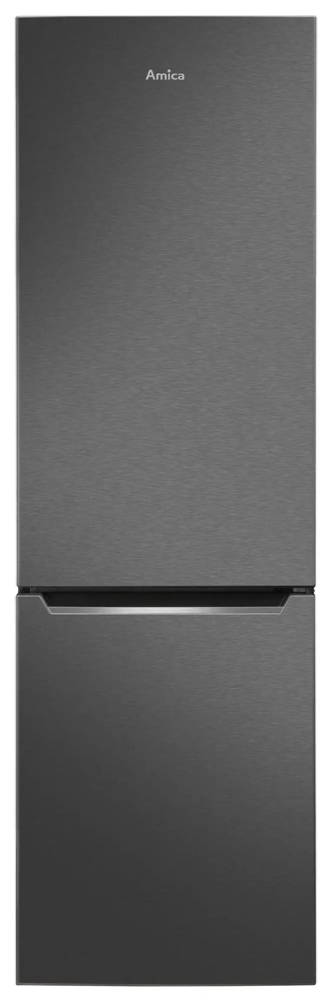 Amica FK299.2FTZH(E) Pełny No Frost 180cm Komora świeżości Czarny Inox