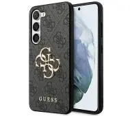 Guess 4G Big Metal Logo GUHCS24S4GMGGR do Samsung Galaxy S24 Szary