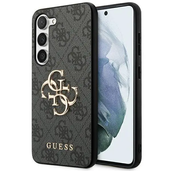 Guess 4G Big Metal Logo GUHCS24S4GMGGR do Samsung Galaxy S24 Szary