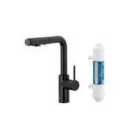 KFA Armatura Arura Duero Pure Basic Pull-Out 6623-112-81 Czarny Stal szlachetna