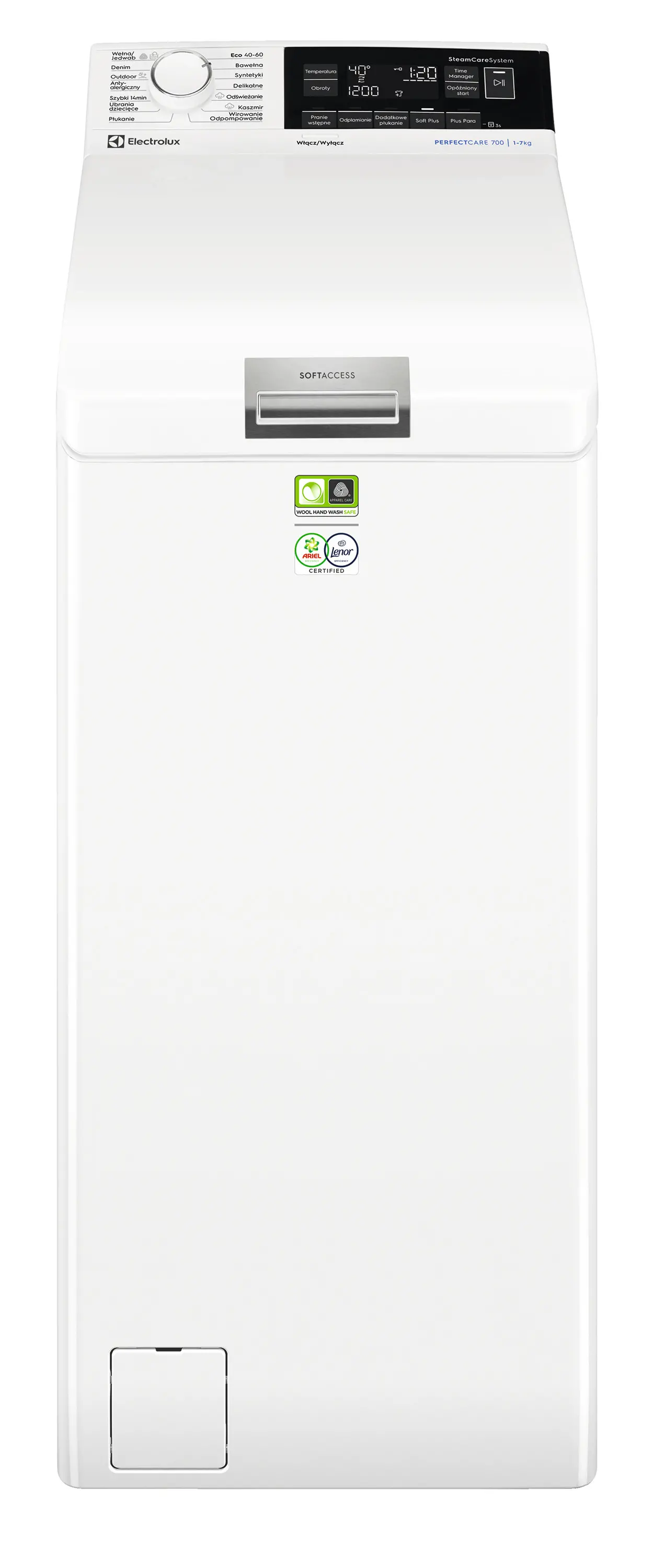 Electrolux 700 SteamCare EW7T3372P 7kg 1300obr/min