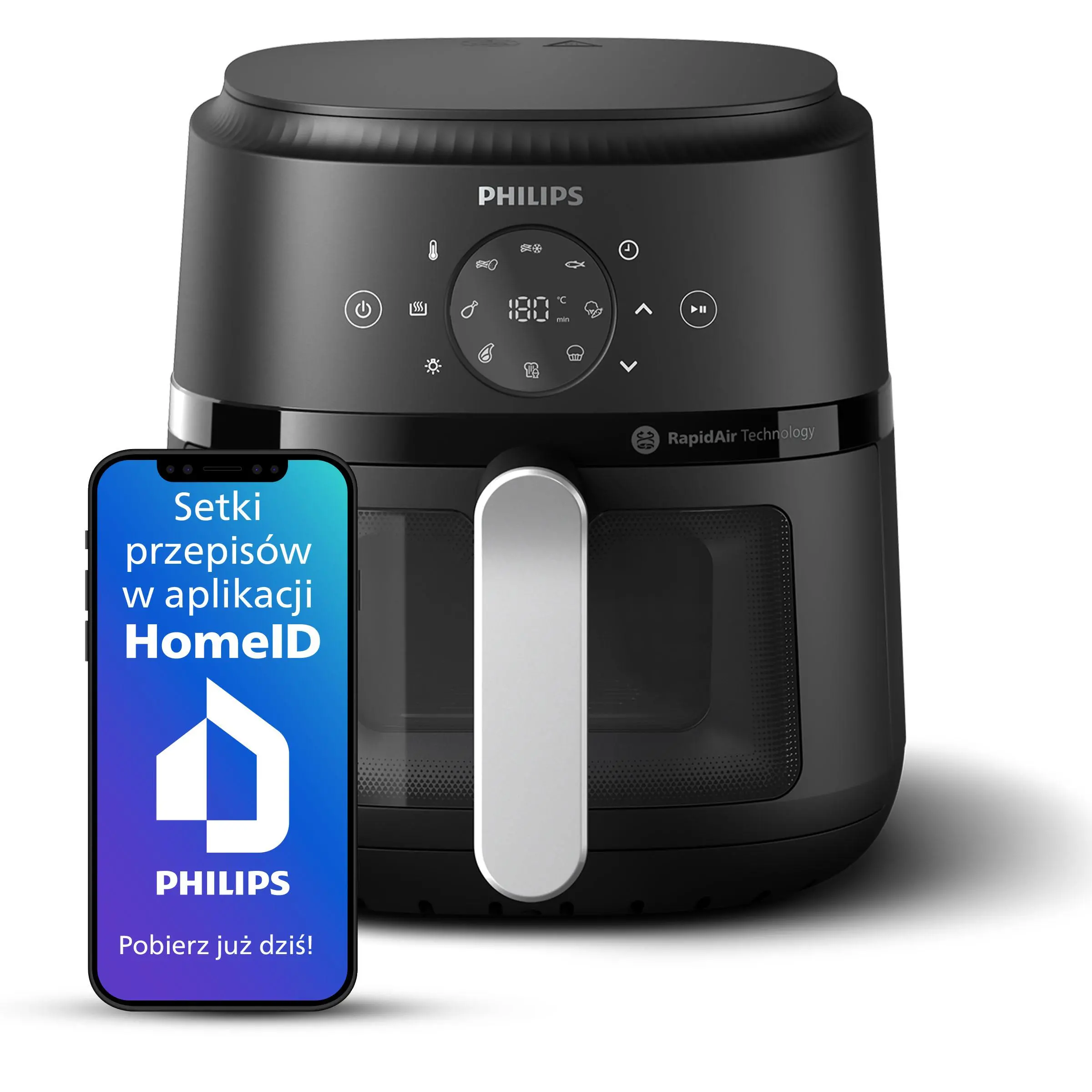 Philips OVI NA221/00 1500W 4,2l Aplikacja mobilna