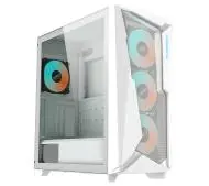 Gigabyte C301 Glass White ARGB Biały