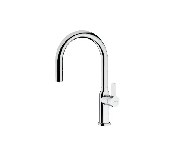 Teka Oval 9381 Chrom Mosiądz