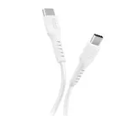 SBS USB-C do USB-C 25W 1m Biały
