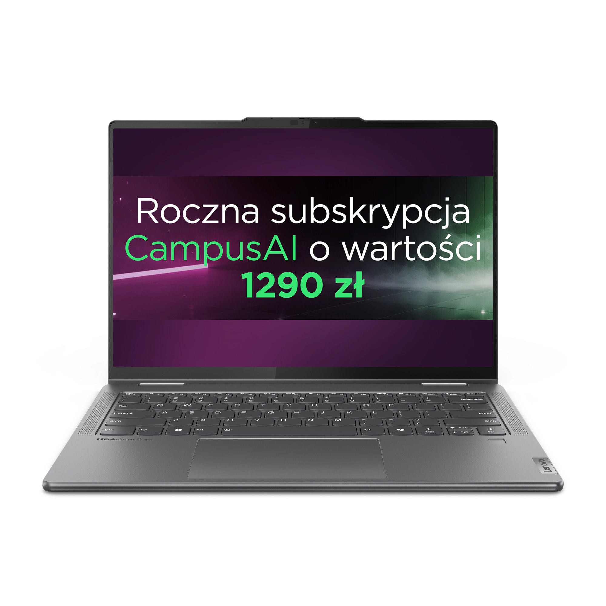 Lenovo Yoga 7 14IML9 OLED 14" Ultra 5 125H 16GB RAM 512GB Dysk SSD Win11 + Rysik + Etui Szary Funkcje AI