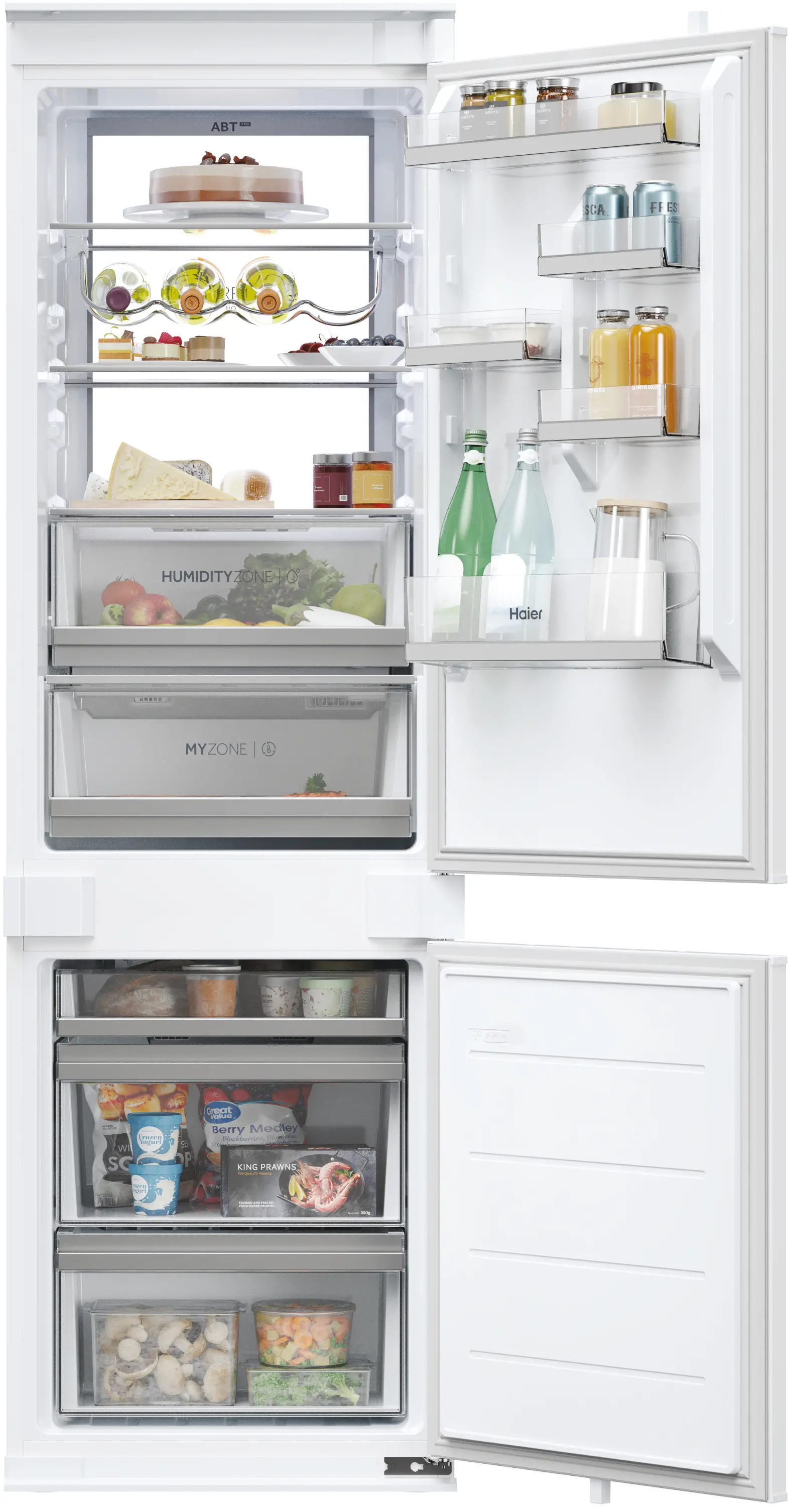 Haier ID Seria 6 HBW7518DT Pełny No Frost 177,2cm Szuflada z kontrolą wilgotności