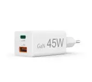 Hama mini 45W GaN QC Biały