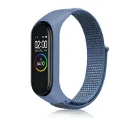 Beline Mi Band 7/6/5/4/3 NYLONLOOP Niebieski
