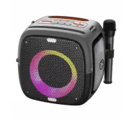 Manta SPK340 ARES 100W Bluetooth Mikrofon Karaoke Czarny