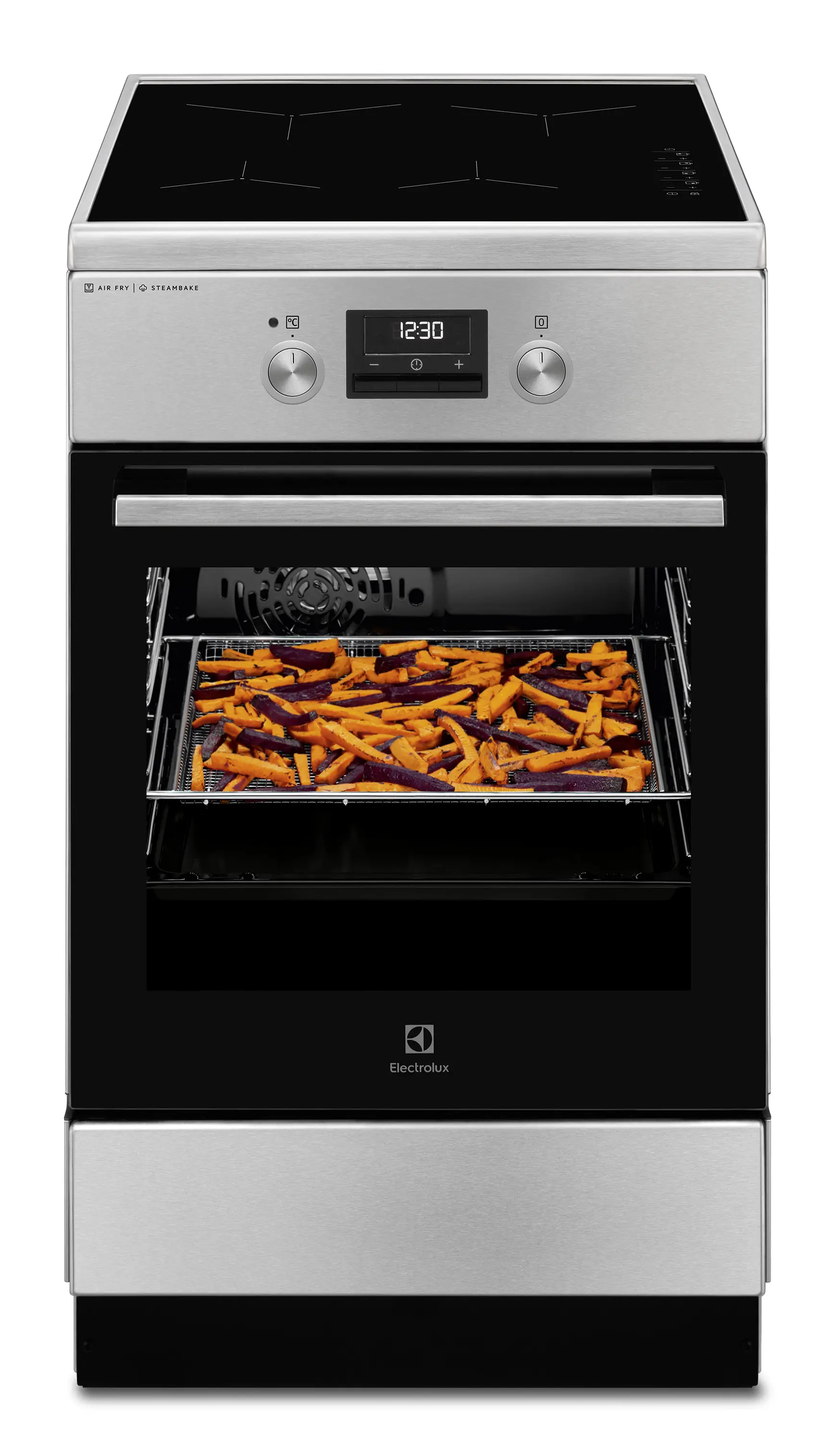 Electrolux 600 SteamBake LKI564266X Piekarnik z funkcją pary Termoobieg AirFry