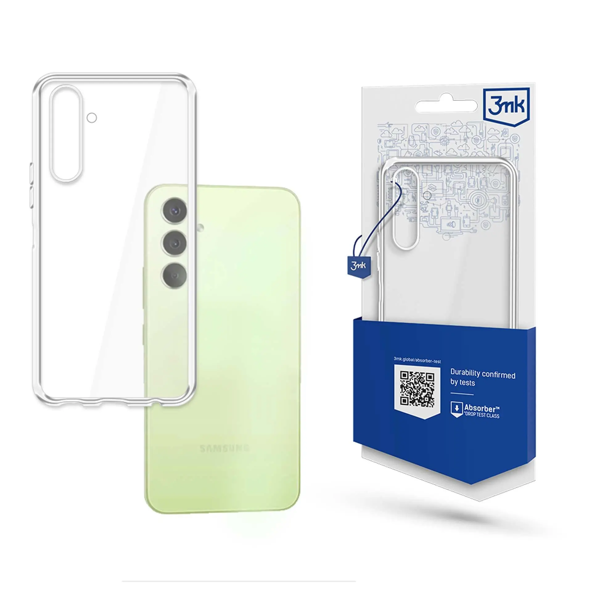 3mk Clear Case do Samsung Galaxy A14 5G Przeźroczysty