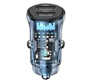 USAMS 3A 2xUSB-A Fast Charge Niebieski