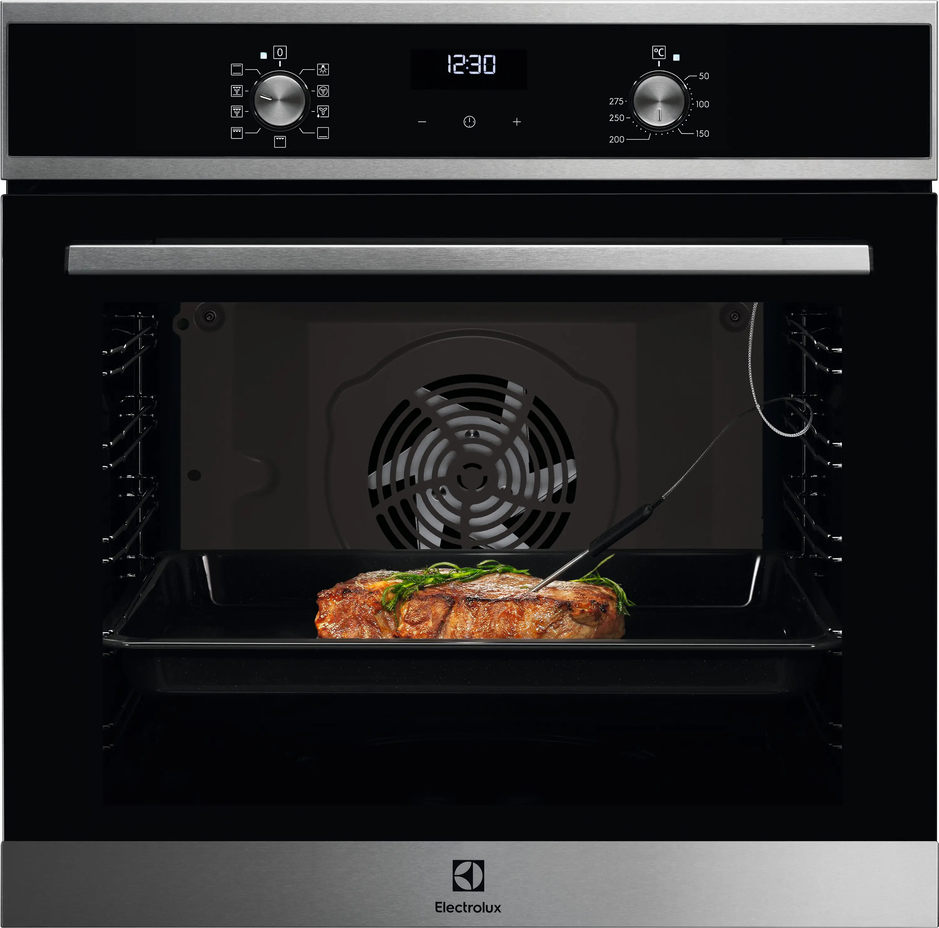 Electrolux 700 SenseCook EOE5F71X Termoobieg Termosonda Czarno-stalowy