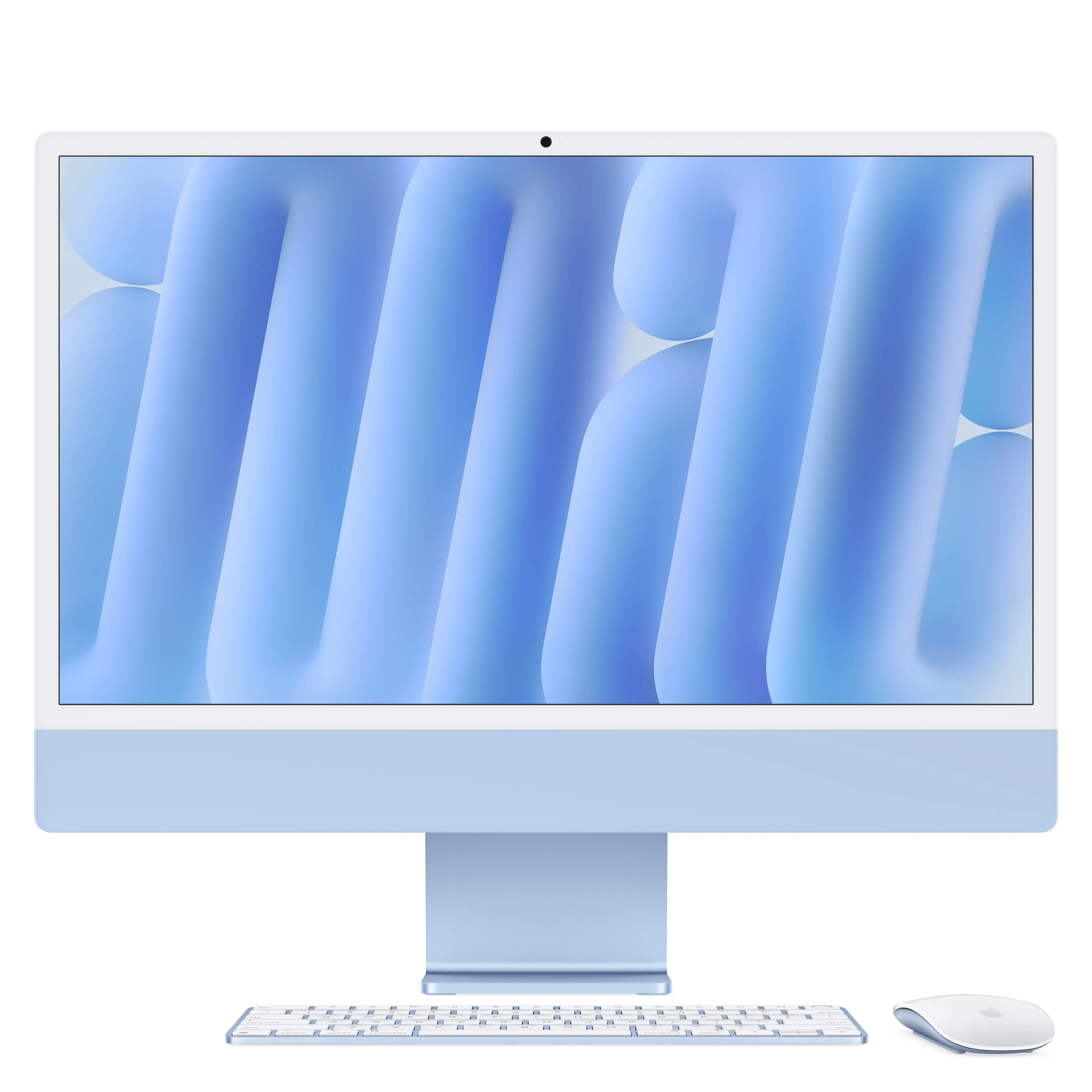 Apple iMac Retina 4.5K M4 10-rdzeni 23,5" 16GB RAM 256GB Dysk SSD macOS Niebieski