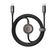 Mcdodo 2w1 CA-5680 USB-C do Lightning + ładowarka Apple Watch 36W 1,5m Czarny