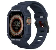 Skinarma Mecha 2in1 do Apple Watch 49mm Granatowy
