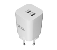 NEXT ONE 35W Dual USB-C PD GaN Biały