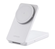UGREEN W528 2w1 do iPhone, AirPods 20W Biały