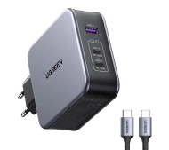 UGREEN Nexode C289 GaN, 2x USB-C USB 140W Czarny