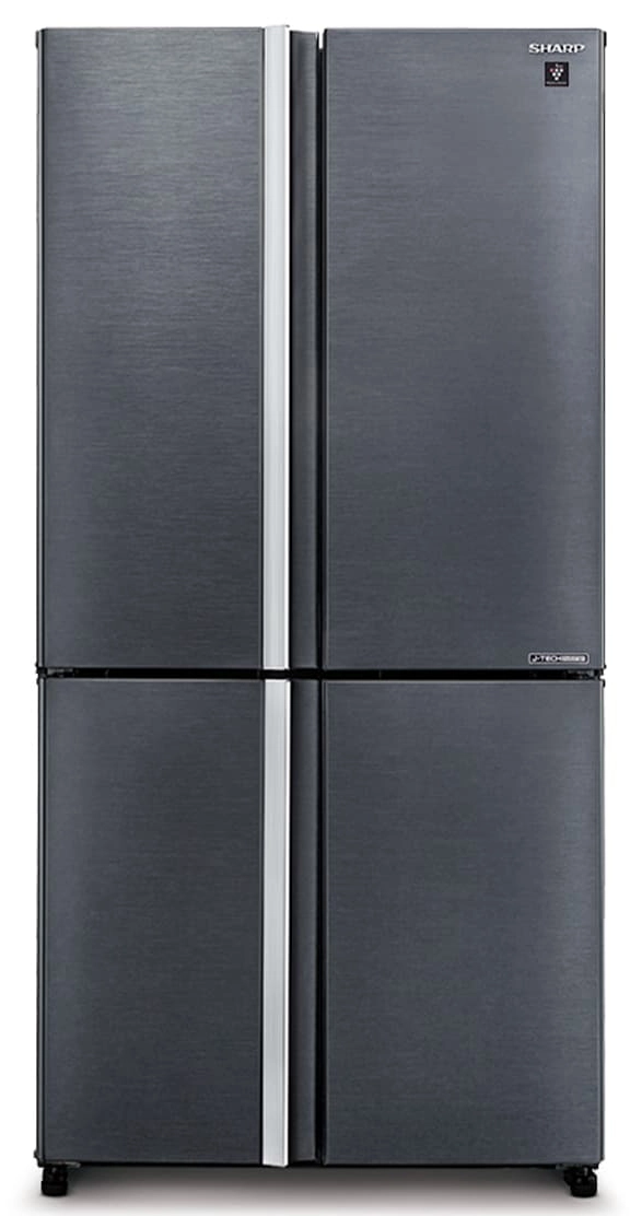 Sharp SJ-MP780D-SL Pełny No Frost 183cm Szuflada z kontrolą wilgotności Dark Inox