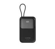 Canyon OnPower 101 z kablem USB-C 10000mAh 22,5W Czarny