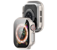 Bizon ze szkłem do Apple Watch 10/11 42mm Szampańskie