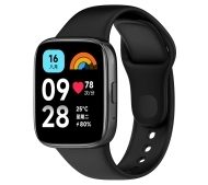 Bizon Strap Watch Dots do Xiaomi Redmi Watch 3 Active Czarny