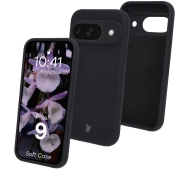 Bizon Silikonowe Soft do Google Pixel 9 Czarny