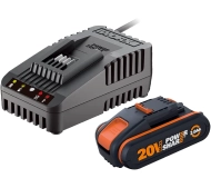Worx PowerShare WA3601 20V 2.0 Ah + akumulator 2.0 Ah