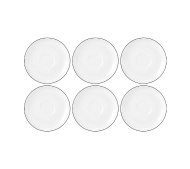 Seltmann Lido Black Line 6 elementów 14,5cm