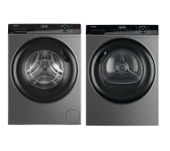 Haier pralka I-Pro 3 HW80-B14939S8-S 8kg 1400obr/min + suszarka I-Pro 3 HD90-A3939R-S 58cm 9kg