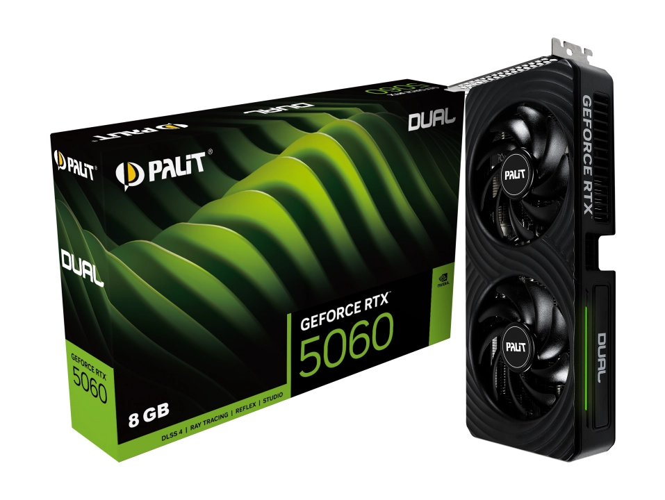 Palit GeForce RTX 5060 Dual 8GB GDDR7 128bit DLSS 4