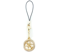 Guess Strap 4G Rhinestone Złoty