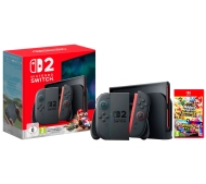 Nintendo Switch 2 Joy-Con Czarny + Mario Kart World + Super Mario Party Jamboree Nintendo Switch 2 Edition ＋ Jamboree TV