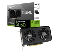 ASUS Dual GeForce RTX 5050 OC Edition 8GB GDDR6 128bit DLSS 4