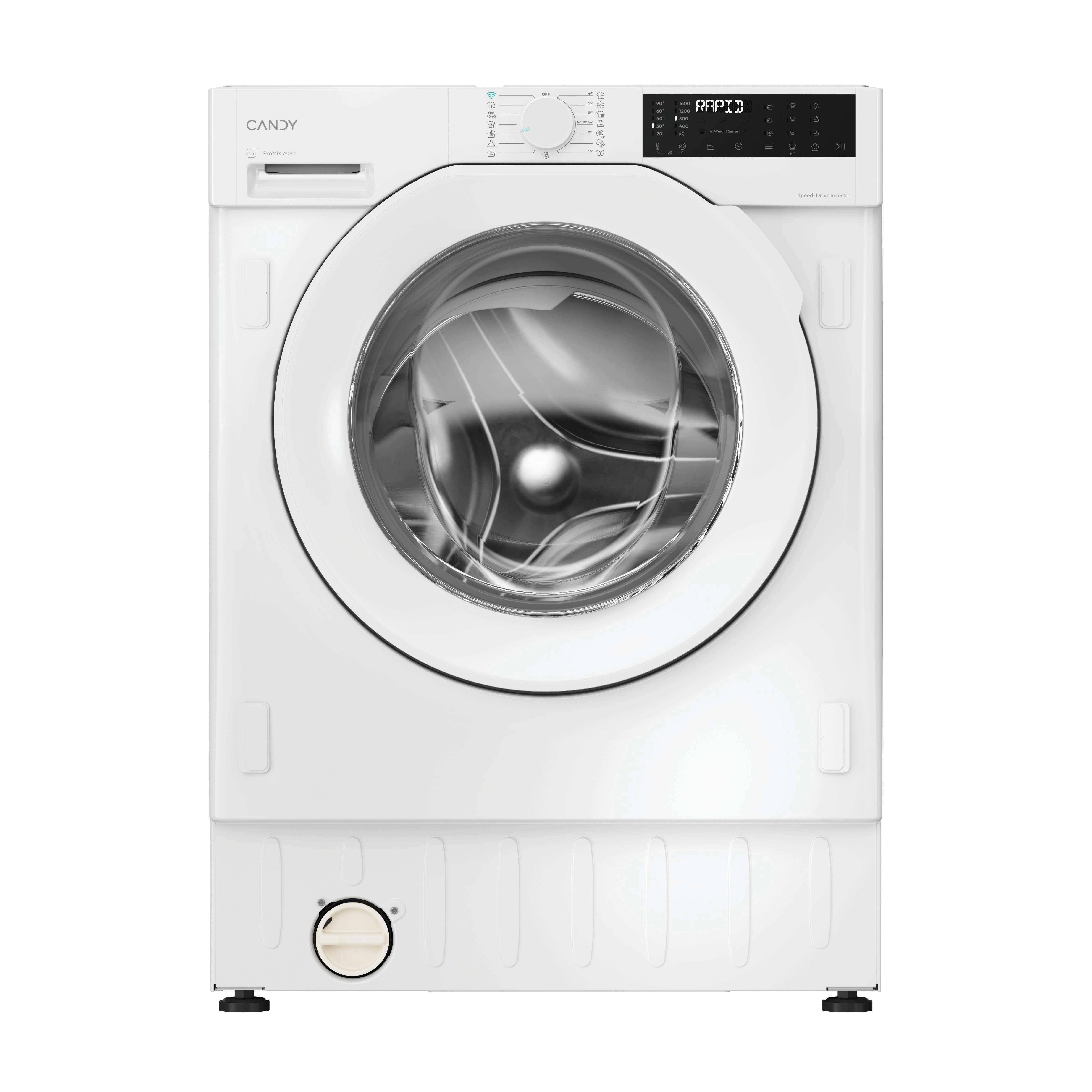 Candy ProWash 400 BC4S69M6D8J-S Funkcje AI 9kg 1600obr/min Zdalne starowanie Programy parowe