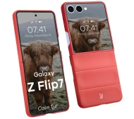 Bizon Tur do Samsung Galaxy Z Flip7 Czerwony