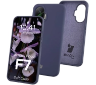 Bizon Soft do Xiaomi POCO F7 Granatowy