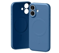 Mercury Semi-Silicone MagSafe do iPhone 17 niebieski